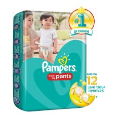 Pampers Popok Baby Dry L-50
