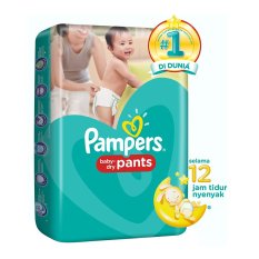Pampers Popok Baby Dry M-58