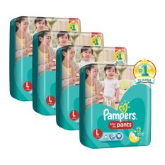 Pampers Popok Baby Dry Pants - L 26 - Karton Isi 4