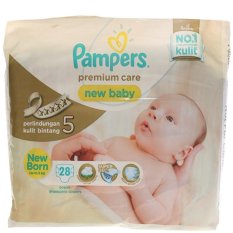 Pampers Premium Care NB28 Perekat