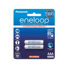 Panasonic Eneloop Baterai AAA - 800 mAh - Bp2 - Putih