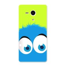 PC Plastic cartoon hair monster Case for Sony Xperia SP green and blue - Intl