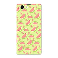 PC Plastic cartoon watermelon pattern Case for Sony Xperia Z1 compact red and green - Intl