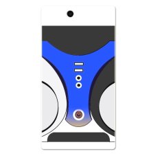 PC Plastic computer box Case for Sony Xperia Z Ultra black and blue - Intl