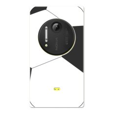 PC Plastic football grain Case for Nokia Lumia 1020 black-and-white - Intl