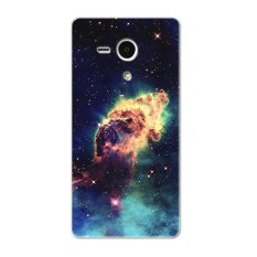 PC Plastic nebula cosmic blast Case for Sony Xperia SP black - Intl