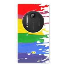 PC Plastic oil paint Case for Nokia Lumia 1020 multicolor - Intl