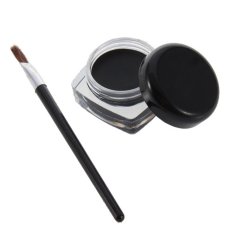 Persistent Eye Liner Eyeliner Eye Shadow Gel Makeup Cosmetic And Brush - Intl