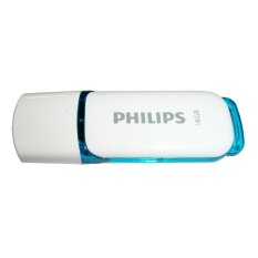 Philips Flashdisk Snow - 16GB - Putih Biru