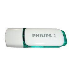 Philips Flashdisk Snow - 8GB - Putih Hijau