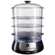 Philips HD-9140 Digital Food Steamer Pengukus Makanan - Hitam