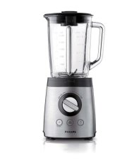 Philips HR-2096 Blender Avance Collection - Silver-Hitam