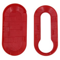 Plastic Silicone Key Cover Case Shell for Fiat 500 Brava Panda Punto - Intl