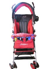 Pliko Adventure 108 Stroller/Kereta Bayi Merah