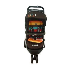 Pliko Cabino PK-688AL - Lightweight Baby Stroller / Kereta Dorong Bayi - Cokelat