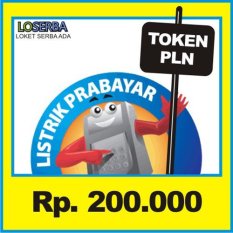 PLN Pulsa Token Rp 200.000