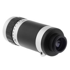 Pocket Mobile Phone Camera Telescope Lens 8x for Samsung Nokia (Black/White) - Intl