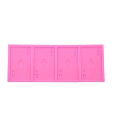 Poker Fondant Play Card Cake Decorating Chocolate Biscuits Mould
