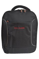 Polo Classic Ransel Laptop Slim Polo Classic - Abu-Abu Gelap