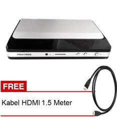 Polytron Set Top Box DVB-T2 TV Digital PDV500T2 (Gratis Kabel HDMI LG 1.5 Meter)