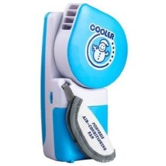 Portable Handheld Mini Portable Air Conditioner USB Fan - Biru