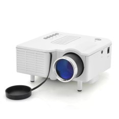 Portable Mini Projector Multimedia Video Home Cinema Theater Digital LED PC&Laptop Projector VGA/USB/SD/AV/HDMI Projector White (Intl)