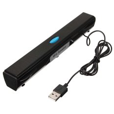 Portable USB Multimedia Mini Speaker for Computer Desktop PC/Notebook (Black)