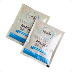 Potum Coffee - 100 % Natural Arabica Coffee - Ground Coffee / Kopi Bubuk (30 Sachet) In One Box