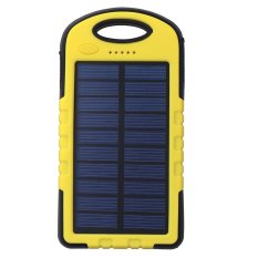 Power Bank Solar Waterproof 168.000 mAh - Kuning