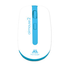 Powerlogic Airmouse 2 White Blue Wireless Mouse