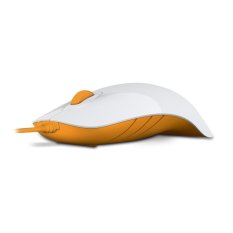 Powerlogic Optical Mouse Shark - Orange White