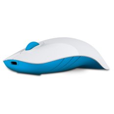 Powerlogic Wireless Air Shark - Putih-Biru