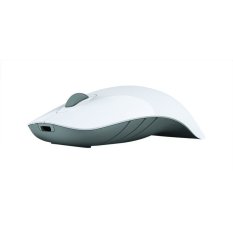 Powerlogic Wireless Mouse Air Shark - Putih-Abu-abu