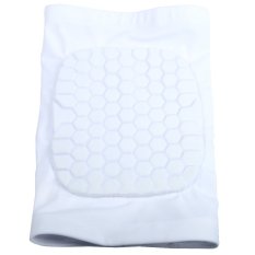 Practical Kneepad Sport Knee Support Kneelet Kneecap Leg Warmer - L (WHITE) - Intl