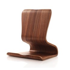 Premium Hard Natural Wood Stand Holder for iPad/iPad Mini and Most Other Tablets(Brown) - Intl