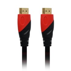 Premium Kabel HDMI Gold Plate Male Port 1.5 Meter - Hitam