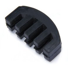Professional Claw Shaped Rubber Violin Quiet Practice Mute (Black)