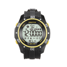 Professional IP68 30m Super Water-proof Smart Watch (Yellow) - Intl