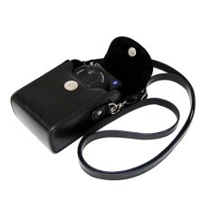 PU Leather Generic Universal Camera Case Bag Cover for Canon Sony Nikon Samsung and other Pocket Camera (Black) (Intl)