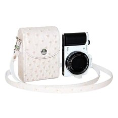PU Leather Generic Universal Camera Case Bag Cover for Canon Sony Nikon Samsung and other Pocket Camera (White) (Intl)