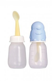 puku weaning bottle with spoon botol sendok 120ml puku weaning bottle with spoon botol sendok 120ml