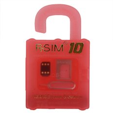 R-SIM 10 - RSIM Nano Cloud Card For iPhone 4S 5 5S 5C 6 Plus 2G 3G 4G LTE iOS 8.x