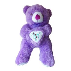 Raja Boneka Boneka Teddy Bear Besar Ungu