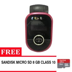 RBT CG-93 Car MP3 USB/TF Player With FM Modulator + Gratis Sandisk Micro SD 8 GB Class 10 High Speed - Orange