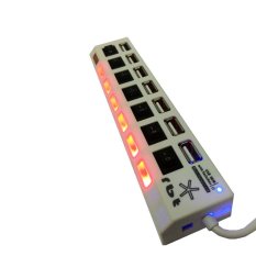 RBT USB 2.0 Hub. 7 Port Speed Model H-18 - Putih