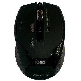 rexus mouse gaming wireless rx 109 hitam lazada indonesia rexus mouse gaming wireless rx 109 hitam lazada indonesia
