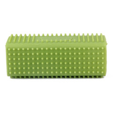 RIS Silica Gel Pet Hair Removed Brush Dog Cat Fur Shedding Remover Cleaner (Intl)
