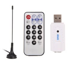 RTL-SDR FM+DAB DVB-T USB 2.0 Digital TV Stick RTL2832U R820T Tuner Receiver - Intl