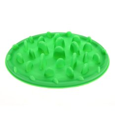S & F New Anti-slip Silica Gel Dog Cat Pet Slow Bowl Feeder Anti-Choking Plate