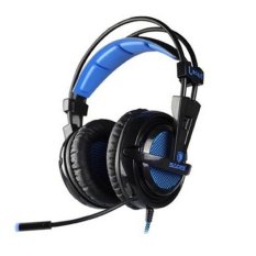SADES Locust 7.1 Surround Backlight Gaming Headset - Hitam